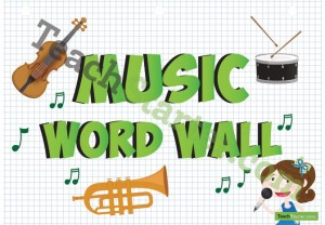 Music Word Wall